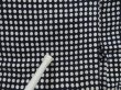 Photo7: 5523T01z460 Vintage Japanese Kimono Cotton YUKATA Dot Indigo (7)