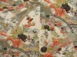 Photo5: 5523T06z480 Vintage Japanese Kimono Silk HITOE KOMON Off-white (5)