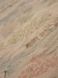 Photo4: 3J02z60  Japanese Kimono Crepe Silk  FABRIC Scenery Light brown 41.3x14.6 (4)