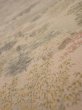 Photo4: 3J04z90  Japanese Kimono Crepe Silk  FABRIC Scenery Light brown 65.4x14.6 (4)