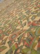 Photo4: 3J01z40  Japanese Kimono Silk  FABRIC Umbrella Cream yellow 41.7x14.0 (4)