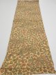 Photo5: 3J02z40  Japanese Kimono Silk  FABRIC Umbrella Cream yellow 41.7x14.0 (5)