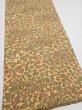 Photo2: 3J03z60  Japanese Kimono Silk  FABRIC Umbrella Cream yellow 59.8x14.2 (2)