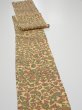 Photo3: 3J09z40  Japanese Kimono Silk  FABRIC Umbrella Cream yellow 74.8x6.9 (3)