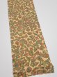 Photo3: 3J10z20  Japanese Kimono Silk  FABRIC Umbrella Cream yellow 36.2x7.1 (3)
