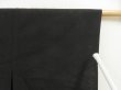 Photo6: 5531T01z250 Vintage Japanese Kimono Silk See through HAORI  Black (6)