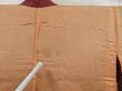 Photo8: 5531T02z470 Vintage Japanese Kimono Silk SHIBORI HAORI  Dull red (8)