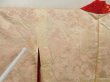 Photo8: 5531T08z450 Vintage Japanese Kimono Silk SHIBORI HAORI Flower Red (8)