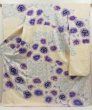 Photo1: 5531T13z1330 Vintage Japanese Kimono Silk SHIBORI FURISODE Flowers (1)