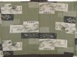 Photo3: 5604T01z500 Vintage Japanese Kimono Silk Men's HAORI Pine Dark brown (3)