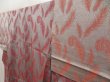 Photo2: 5604T07z850 Vintage Japanese Kimono Silk KOMON  Feather Gray (2)