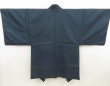 Photo5: 5605T02z600 Vintage Japanese Kimono Blend silk Men's HAORI Scenery (5)