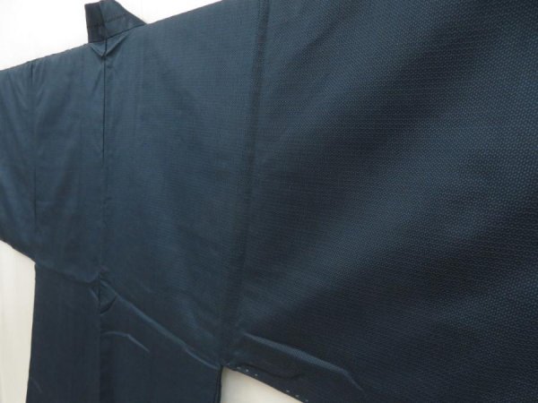 Photo6: 5605T02z600 Vintage Japanese Kimono Blend silk Men's HAORI Scenery (6)