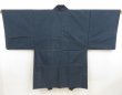 Photo5: 5605T05z520 Vintage Japanese Kimono Silk Men's OSHIMA HAORI Hawk (5)