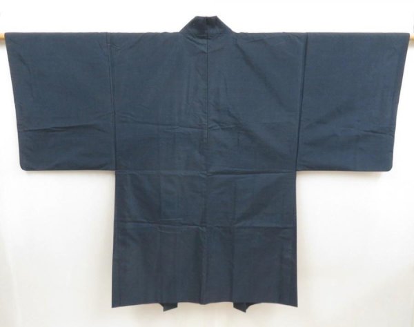 Photo5: 5605T05z520 Vintage Japanese Kimono Silk Men's OSHIMA HAORI Hawk (5)