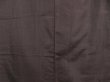 Photo3: 5605T13z780 Vintage Japanese Kimono Silk Men's   Dark brown (3)