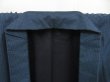 Photo6: 5605T14z890 Vintage Japanese Kimono Silk Men's OSHIMA  Blue-Gray (6)