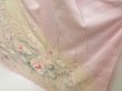 Photo4: 5612T10z1090 Vintage Japanese Kimono Silk FURISODE Flowers Light purple (4)