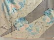 Photo6: 5612T12z1020 Vintage Japanese Kimono Silk FURISODE Peony Off-white (6)