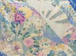 Photo8: 5612T13z1060 Vintage Japanese Kimono Silk FURISODE Katawaguruma  Ultramarine blue (8)