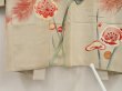Photo7: 5625T04z680 Antique Japanese Kimono Silk HAORI Plum blossom Sand beige (7)