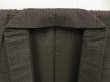 Photo5: 5625T10z790 Vintage Japanese Kimono Silk Men's  OSHIMA Brown-Gray (5)