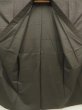 Photo7: 5625T10z790 Vintage Japanese Kimono Silk Men's  OSHIMA Brown-Gray (7)