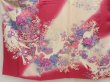 Photo5: 5625T13z1010 Vintage Japanese Kimono Silk FURISODE Phoenix Off-white (5)