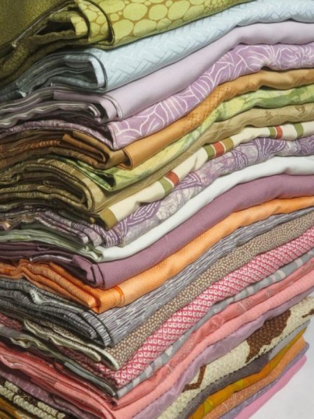 Photo1: CH06z16  Japanese Kimono Silk HAORI 25pcs FREE SHIPPING (1)