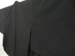 Photo2: 5626T01z270 Vintage Japanese Kimono Silk See through HAORI  Black (2)