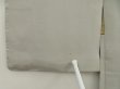 Photo6: 5626T02z580 Vintage Japanese Kimono Silk HAORI Hunting Light gray (6)