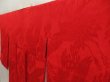Photo2: 5626T08z560 Vintage Japanese Kimono Silk JUBAN Flying crane Red (2)