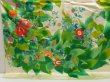 Photo5: 5626T14z1140 Vintage Japanese Kimono Silk FURISODE Flowers Green (5)