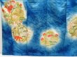 Photo5: 5702T02z1070 Vintage Japanese Kimono Silk FURISODE Chrysanthemum Dark blue (5)