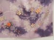 Photo7: 5702T12z760 Vintage Japanese Kimono Silk HOUMONGI Flower Light lavender (7)