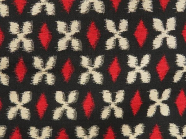 Photo4: 5703T05z330 Vintage Japanese Kimono Silk MEISEN HAORI  Black (4)