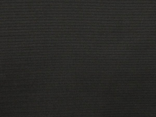 Photo7: 5705T01z350 Vintage Japanese Kimono Silk Men's See through RO HAORI Black (7)