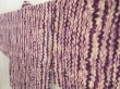 Photo2: 5708T05z410 Vintage Japanese Kimono Silk HAORI  Purple (2)