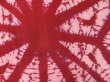 Photo4: 5708T06z250 Antique Japanese Kimono Silk HAORI Hemp Wine red (4)