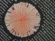 Photo4: 5708T07z370 Antique Japanese Kimono Silk SHIBORI HAORI  Black (4)