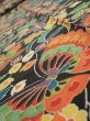 Photo4: 1L09z60  Japanese Kimono Silk  FABRIC Butterfly Black 81.1x7.3 (4)