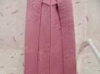 Photo8: 5709T01z580 Vintage Japanese Kimono Silk HAORI Wave Dull pink (8)