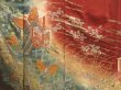 Photo8: 5710T02z1280  Japanese Kimono Silk FURISODE Butterfly Dull cyan (8)
