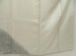 Photo7: 5712T06z870  Japanese Kimono Silk TSUKESAGE Flower Light green-gray (7)