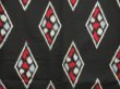 Photo5: 5712T08z810 Vintage Japanese Kimono Silk OMESHI KOMON Black (5)