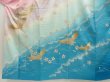 Photo5: 5712T13z1130 Vintage Japanese Kimono Silk FURISODE Flying crane Pink (5)