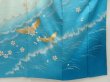 Photo7: 5712T13z1130 Vintage Japanese Kimono Silk FURISODE Flying crane Pink (7)