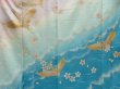 Photo8: 5712T13z1130 Vintage Japanese Kimono Silk FURISODE Flying crane Pink (8)