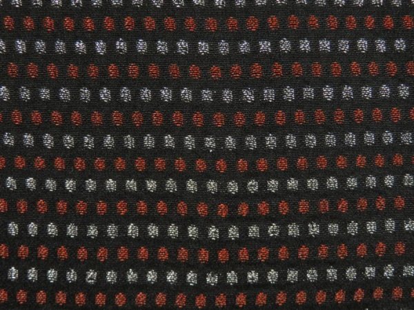 Photo5: 5716T01z540 Vintage Japanese Kimono Silk URUSHI HAORI  Black (5)