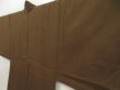 Photo3: 5719T01z670 Vintage Japanese Kimono Silk Men's HAORI  Brown-Gray (3)